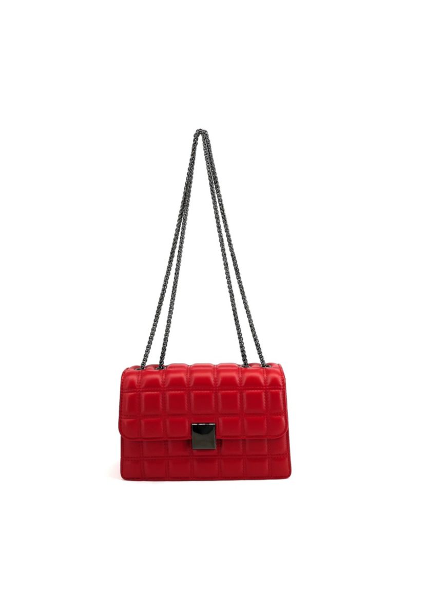Emma Bubble Quilted Crossbody Bag