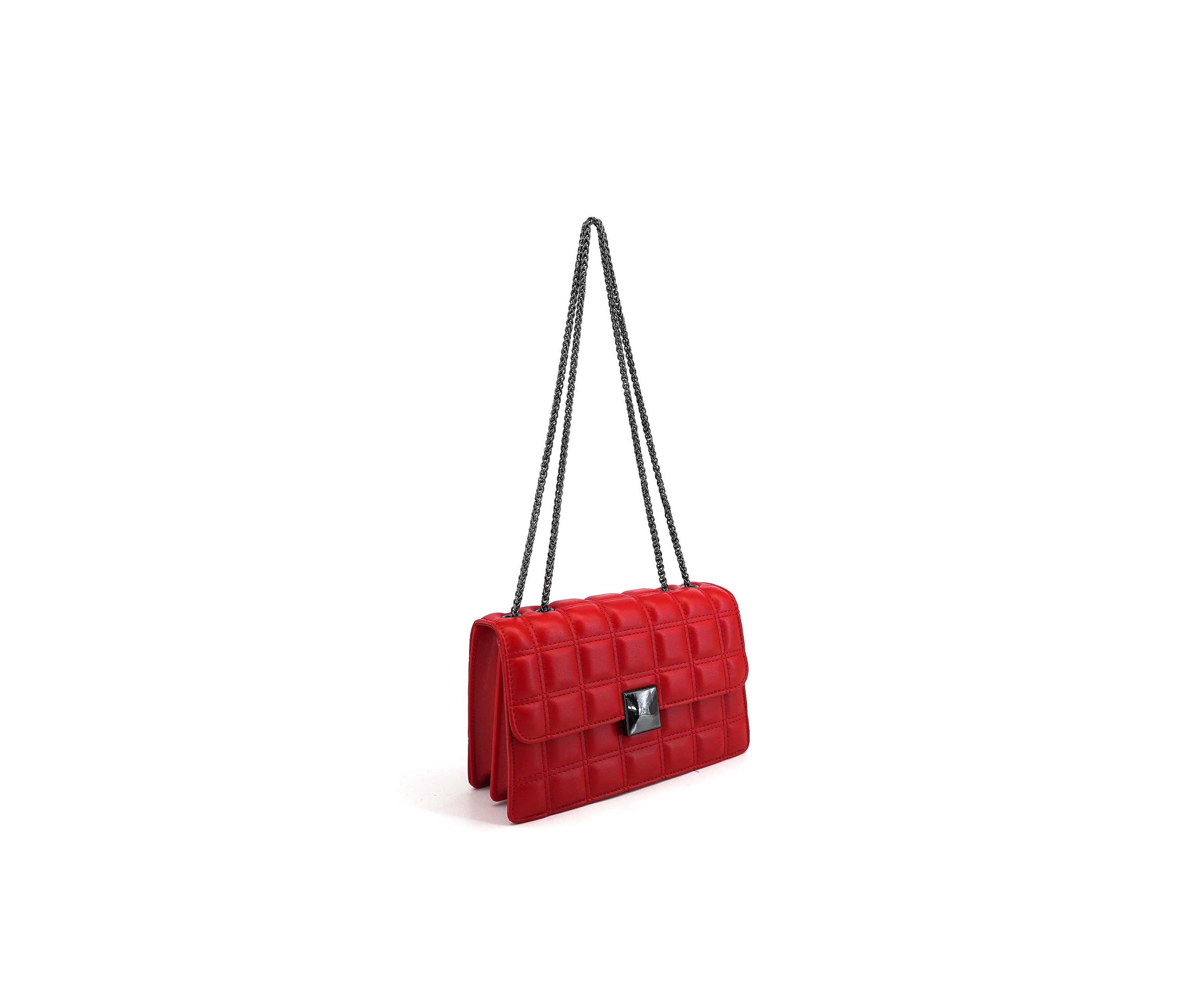 Emma Bubble Quilted Crossbody Bag