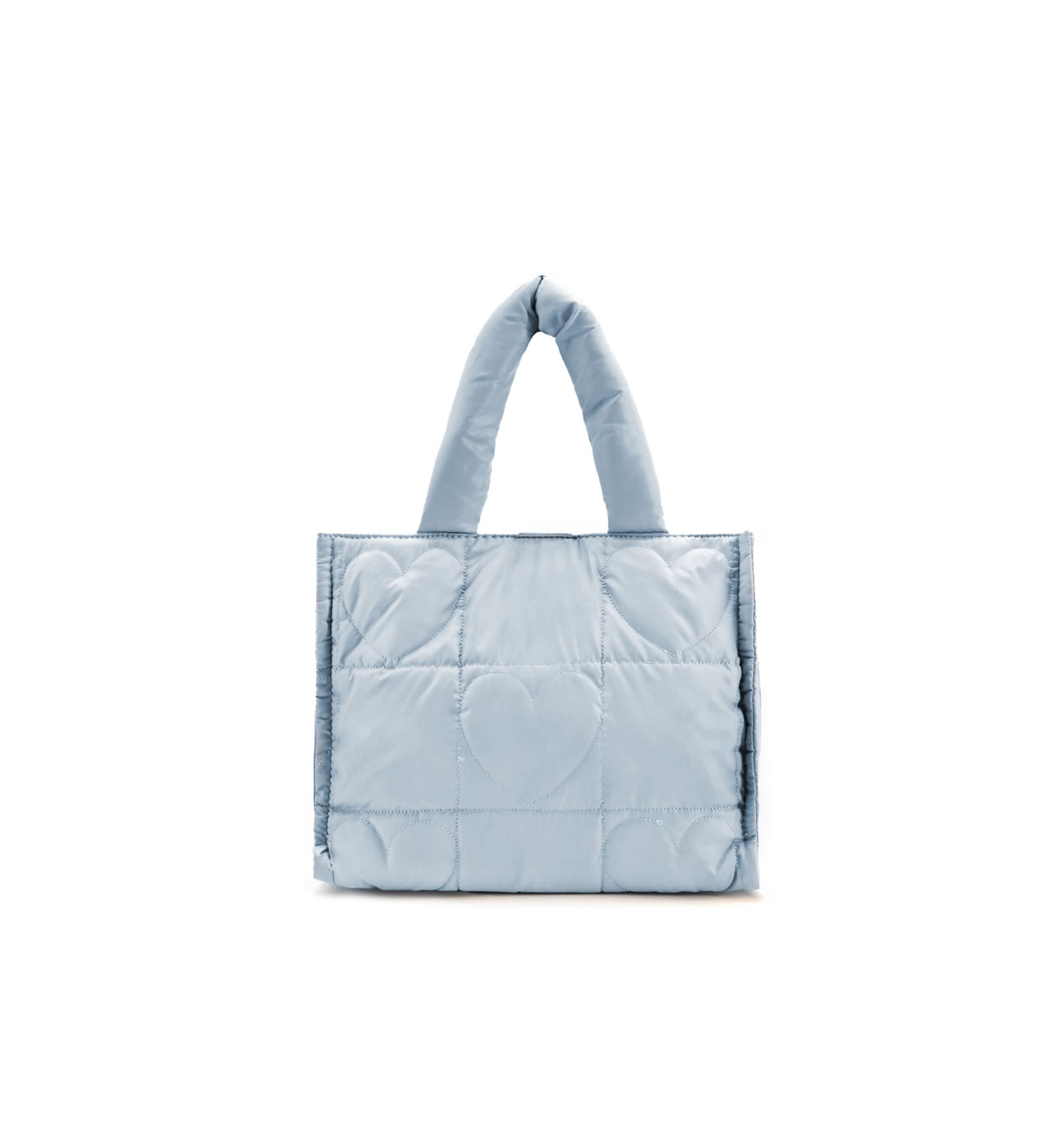 Kiara Quilted Heart Tote Bag