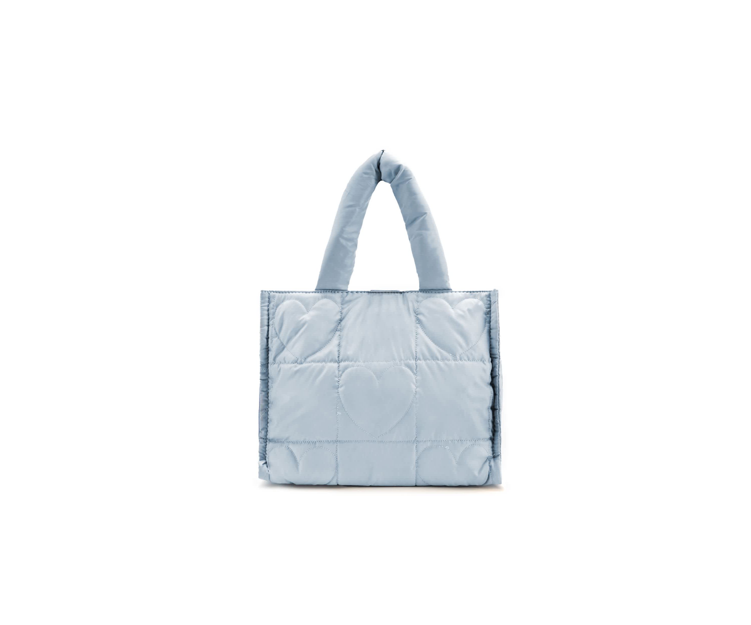 Kiara Quilted Heart Tote Bag