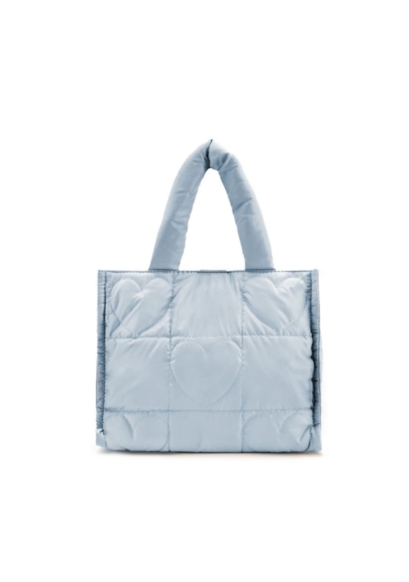 Kiara Quilted Heart Tote Bag