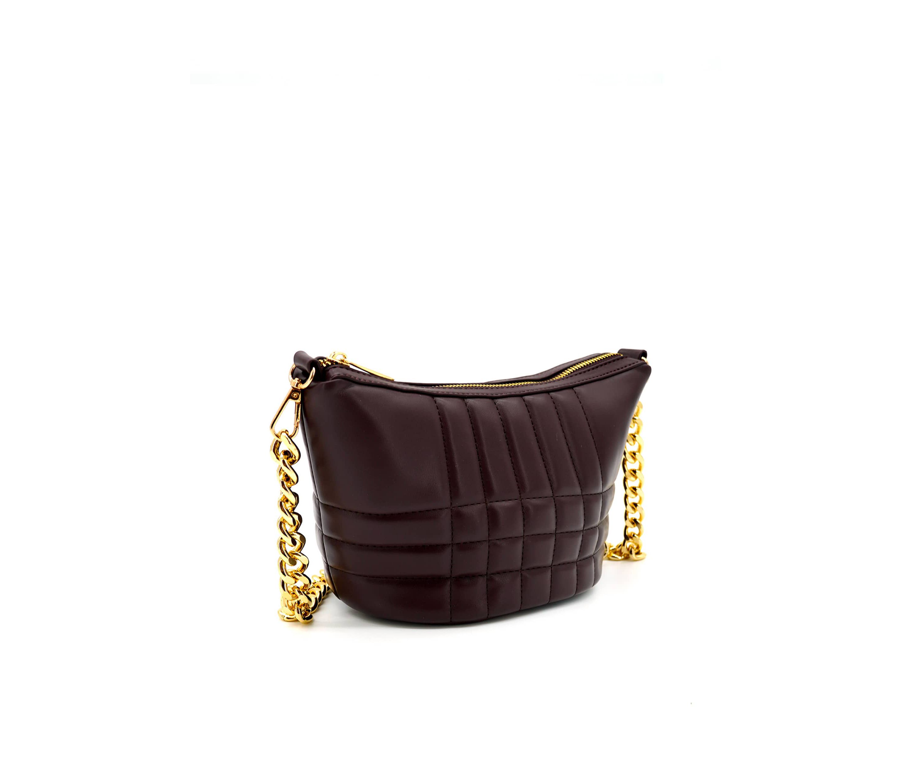 Eleni Quilted Crossbody Top Handle Bag