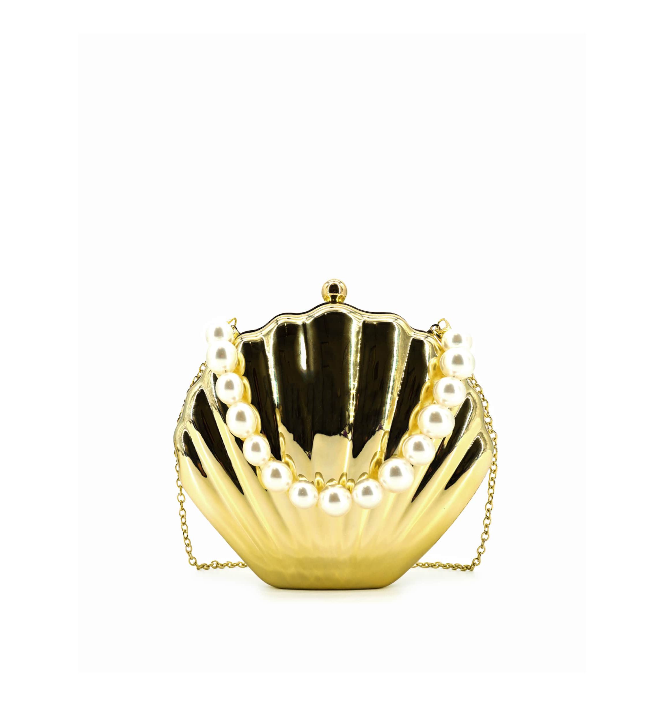 Marina Seashell Clutch Bag