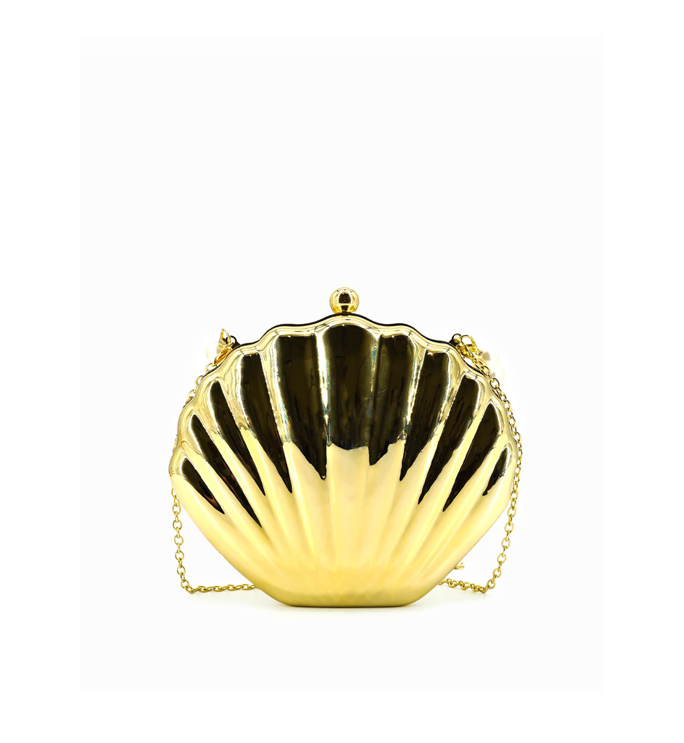 Marina Seashell Clutch Bag