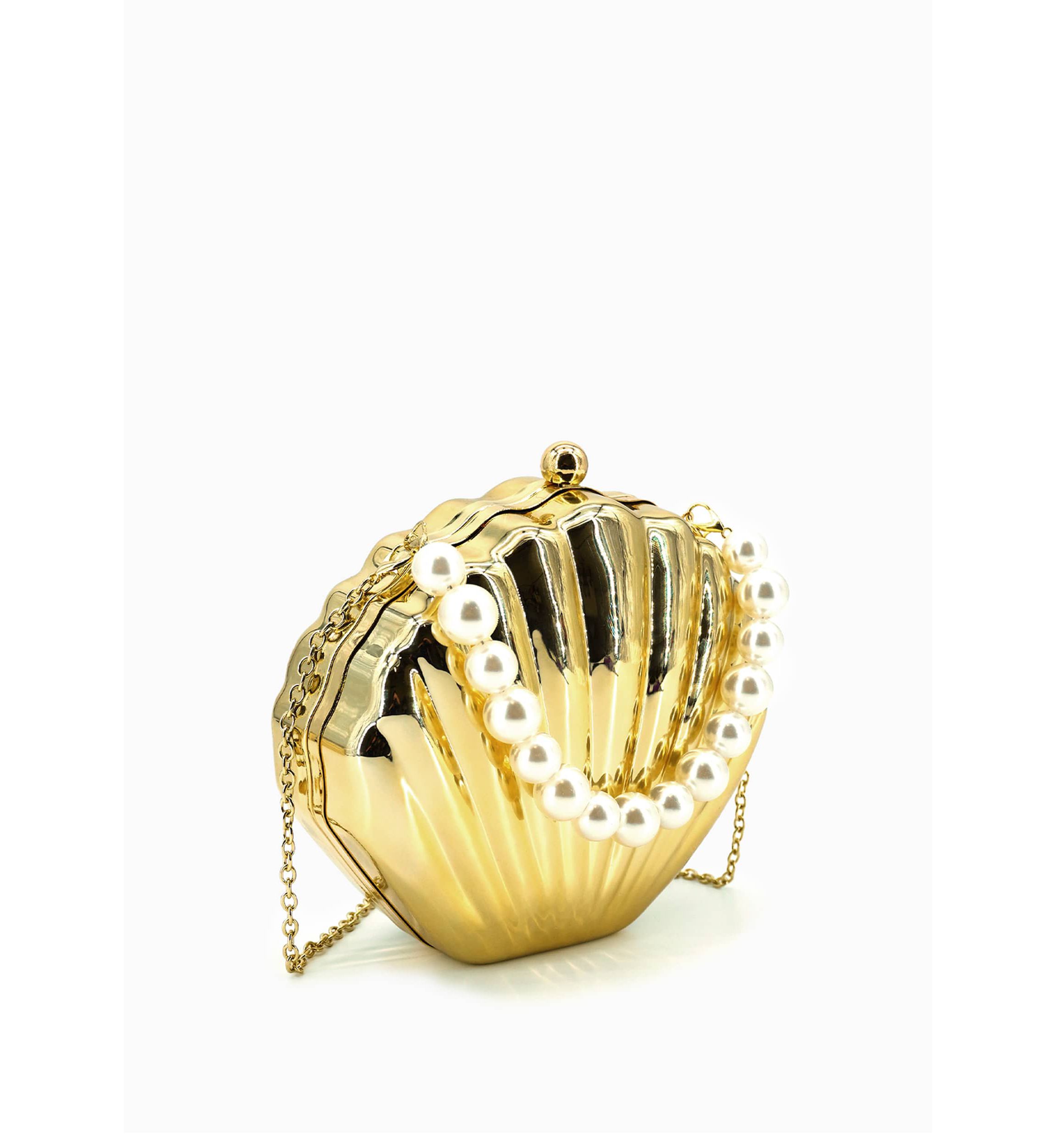 Marina Seashell Clutch Bag
