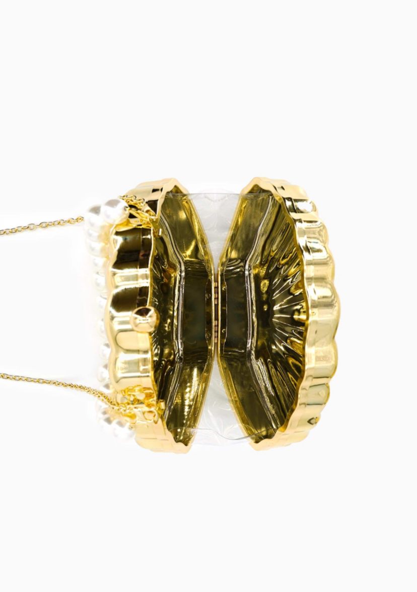 Marina Seashell Clutch Bag