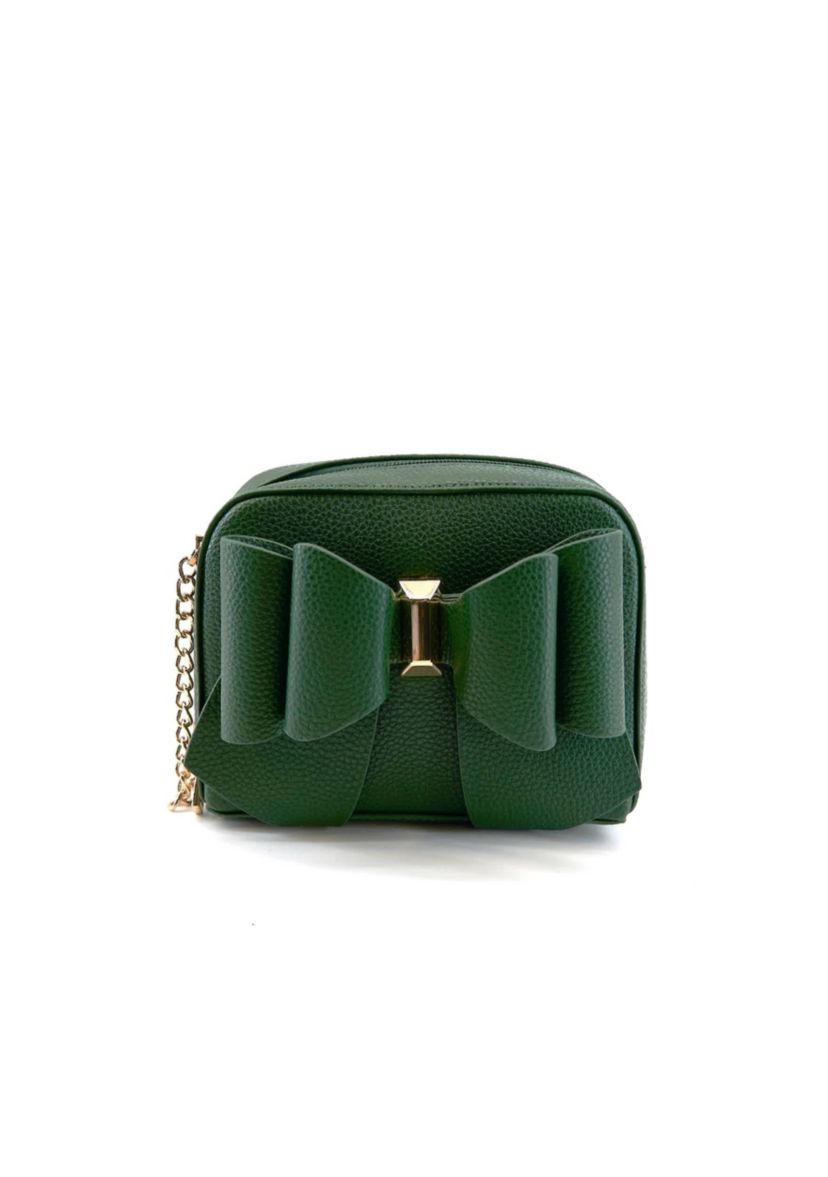 Boxy Bow Crossbody Bag