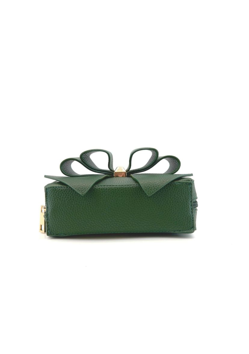 Boxy Bow Crossbody Bag