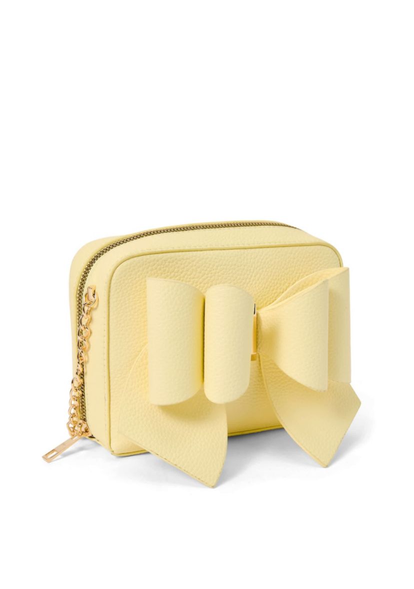 Boxy Bow Crossbody Bag