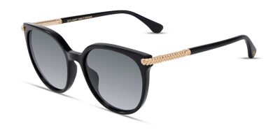 Stuart Weitzman Women's Black Square frame Sunglasses