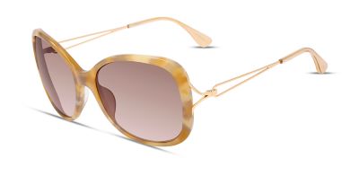 Stuart Weitzman Women's Havana Beige Square frame Sunglasses