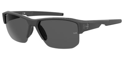 Under Armour Men's Matte Black Rectangular frame Sunglasses