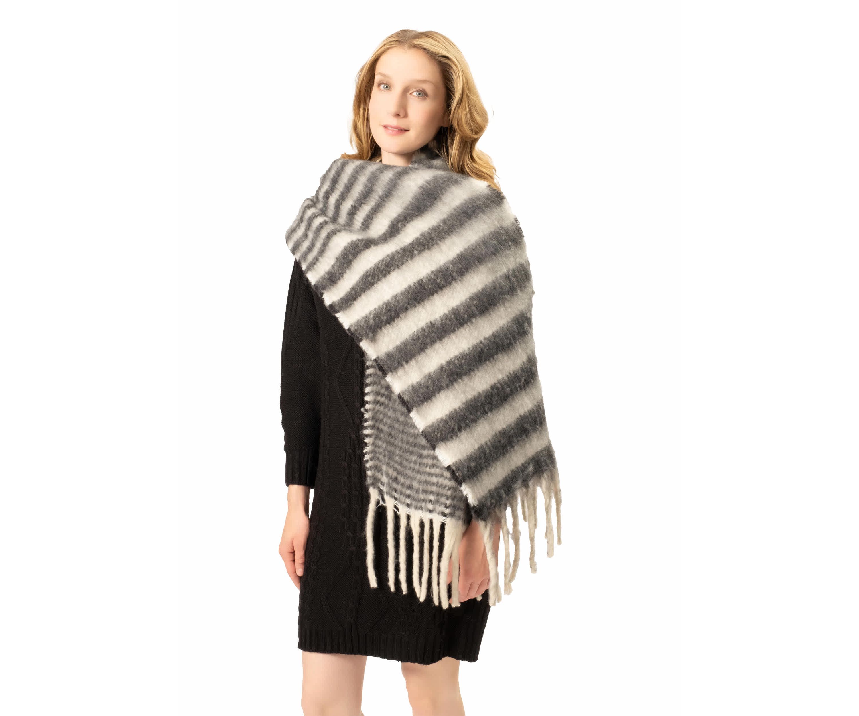STRIPE COZY SCARF