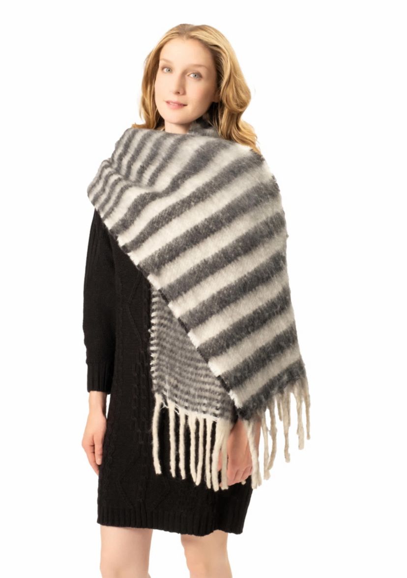 STRIPE COZY SCARF