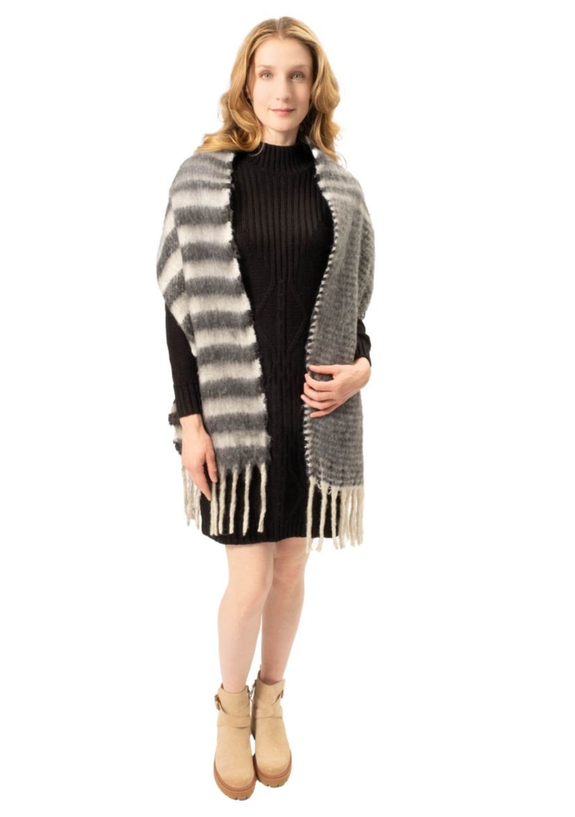STRIPE COZY SCARF