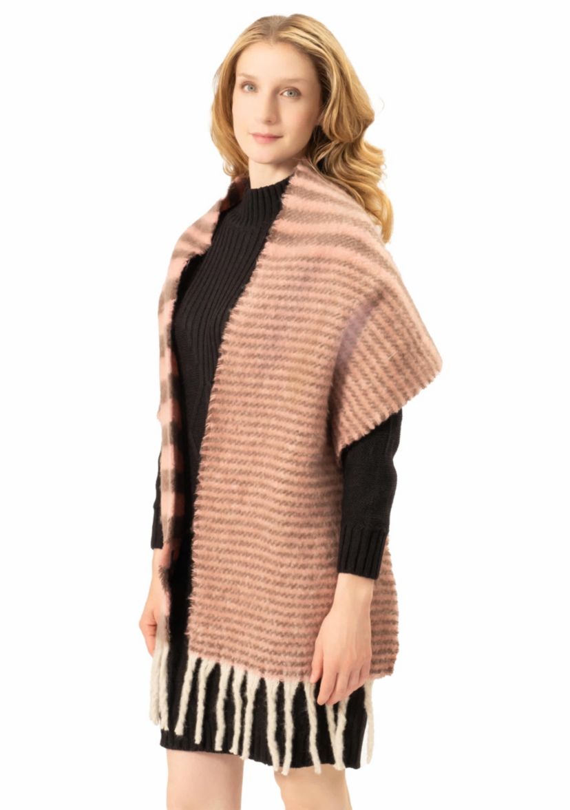 STRIPE COZY SCARF