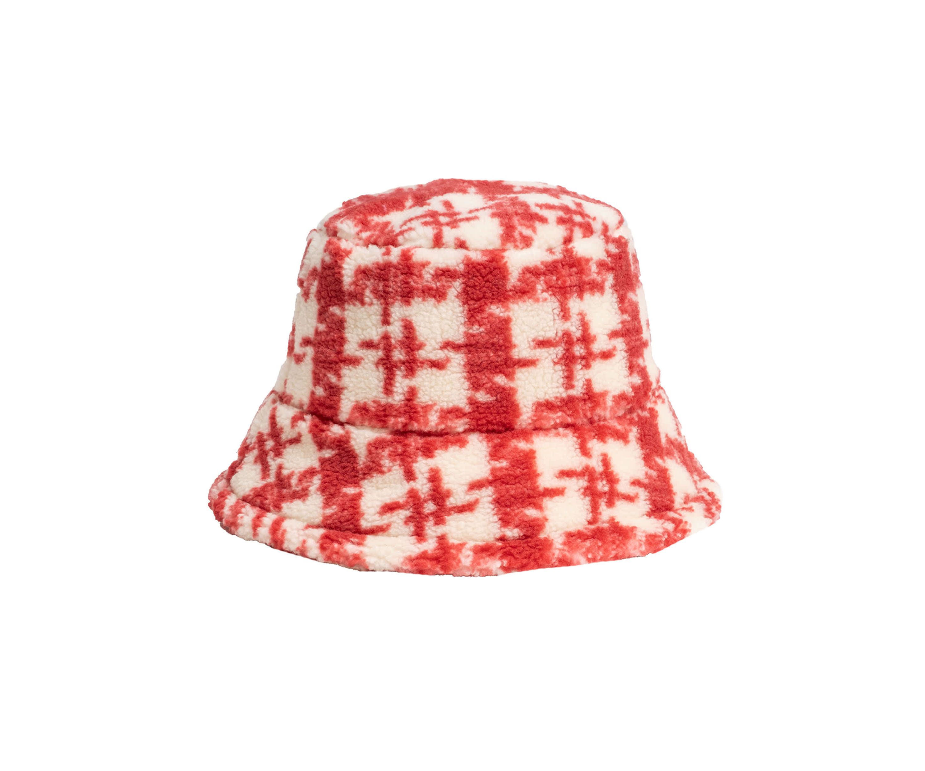 PLAID SHERPA BUCKET