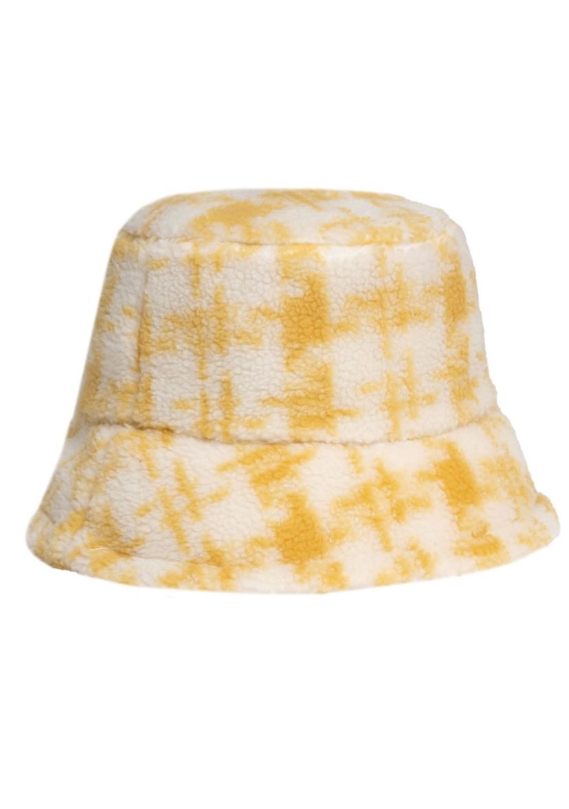PLAID SHERPA BUCKET