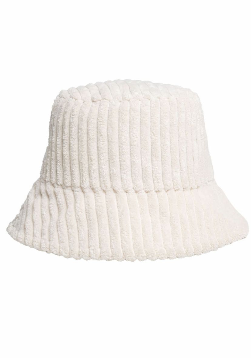 SOLID CORDUROY BUCKET