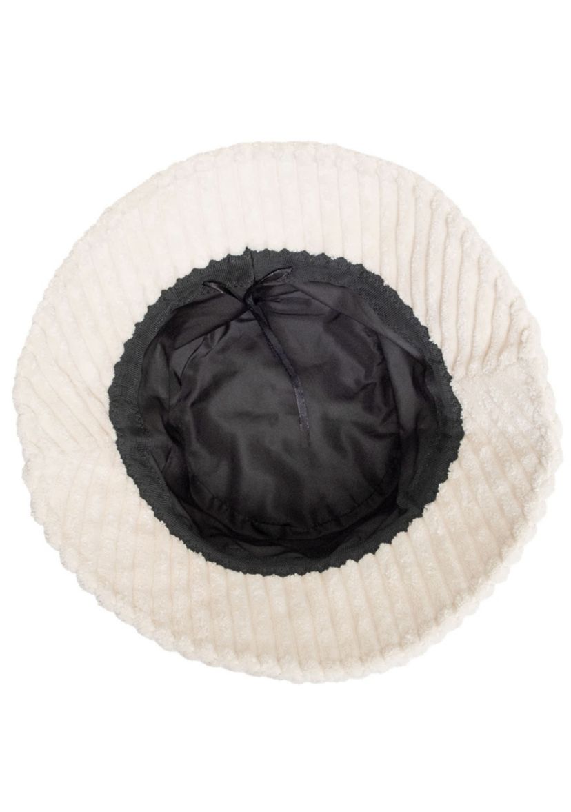 SOLID CORDUROY BUCKET