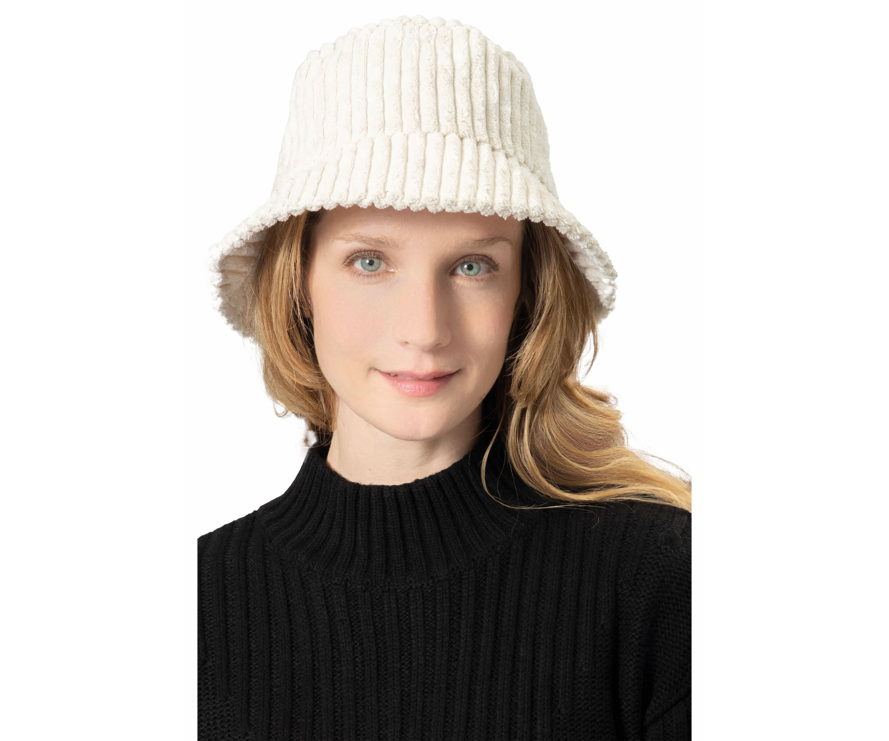 SOLID CORDUROY BUCKET