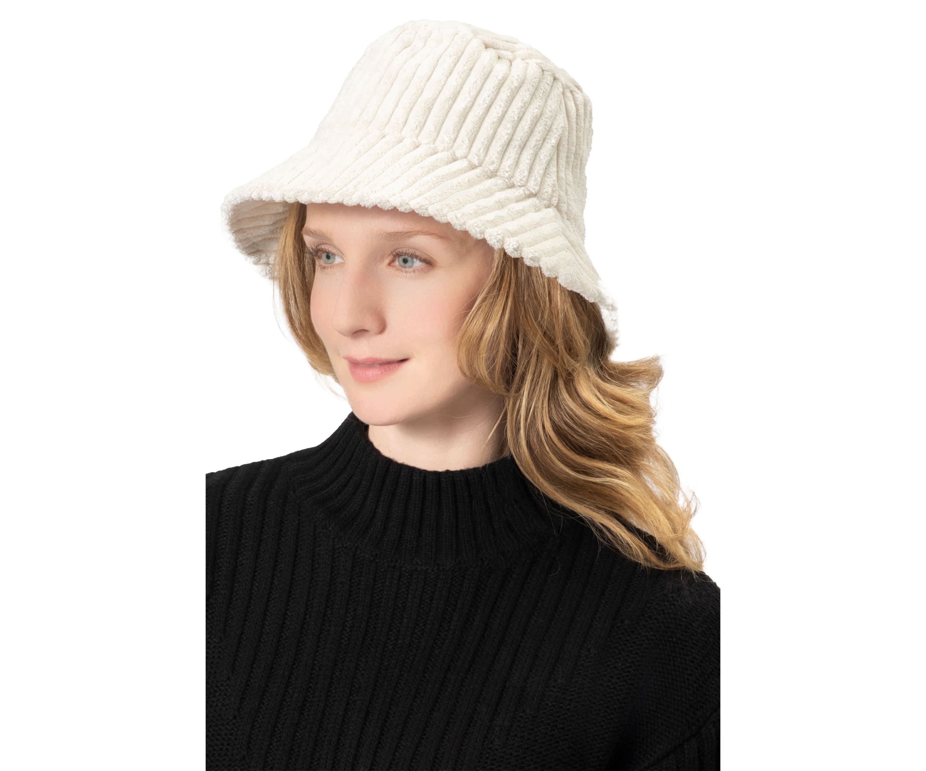 SOLID CORDUROY BUCKET