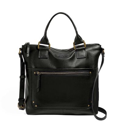 American Leather Co Jamestown Tote, Black