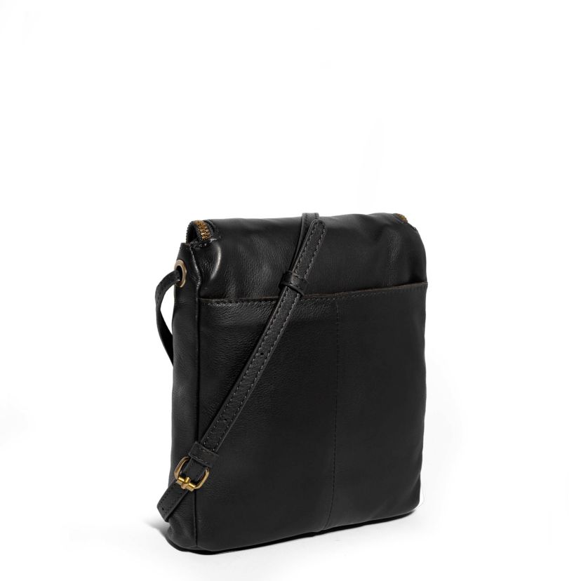 American Leather Co. Hampton Large Zip Around Crossbody | Belk display picture 1