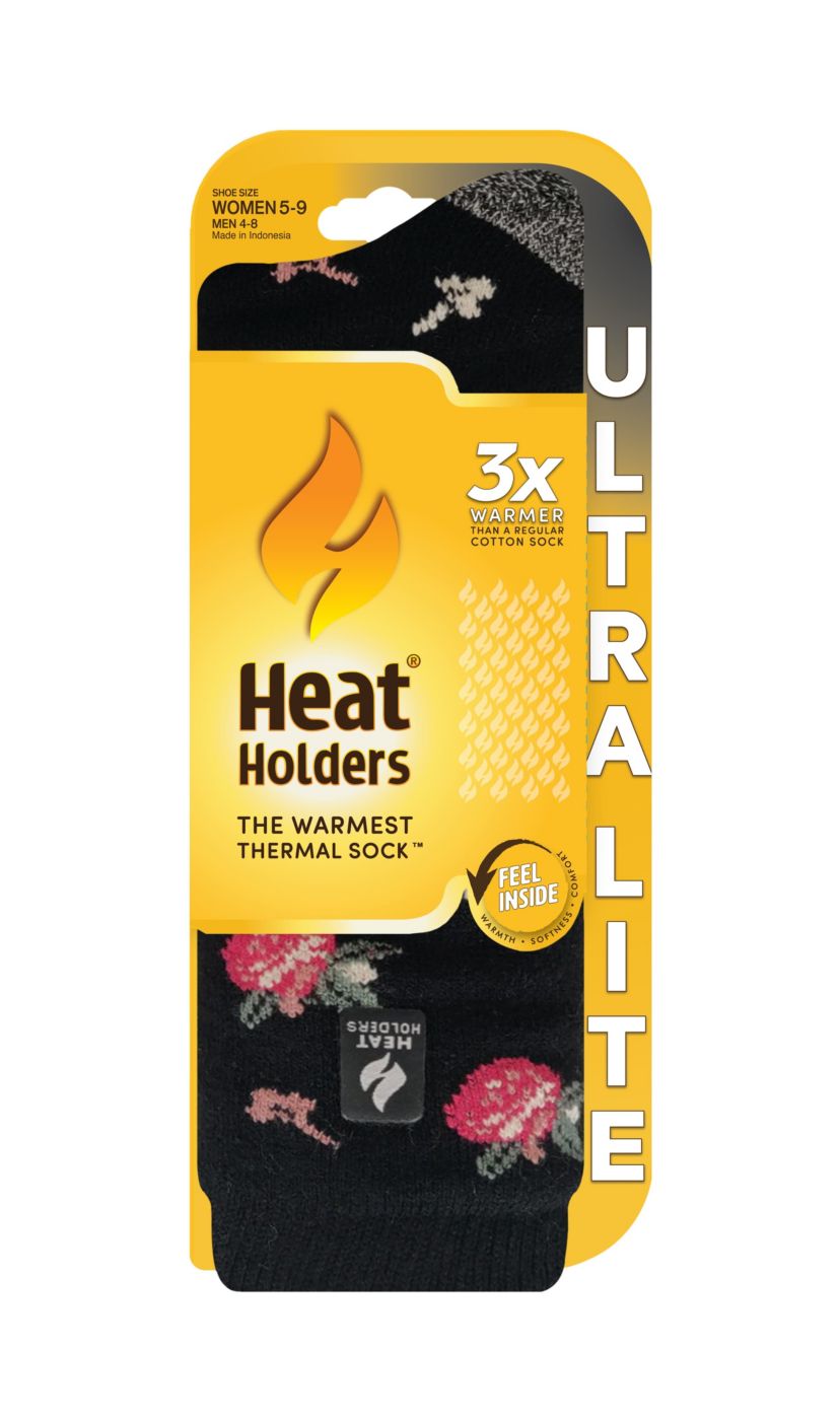 Ultra Lite Eliza Floral Crew Sock