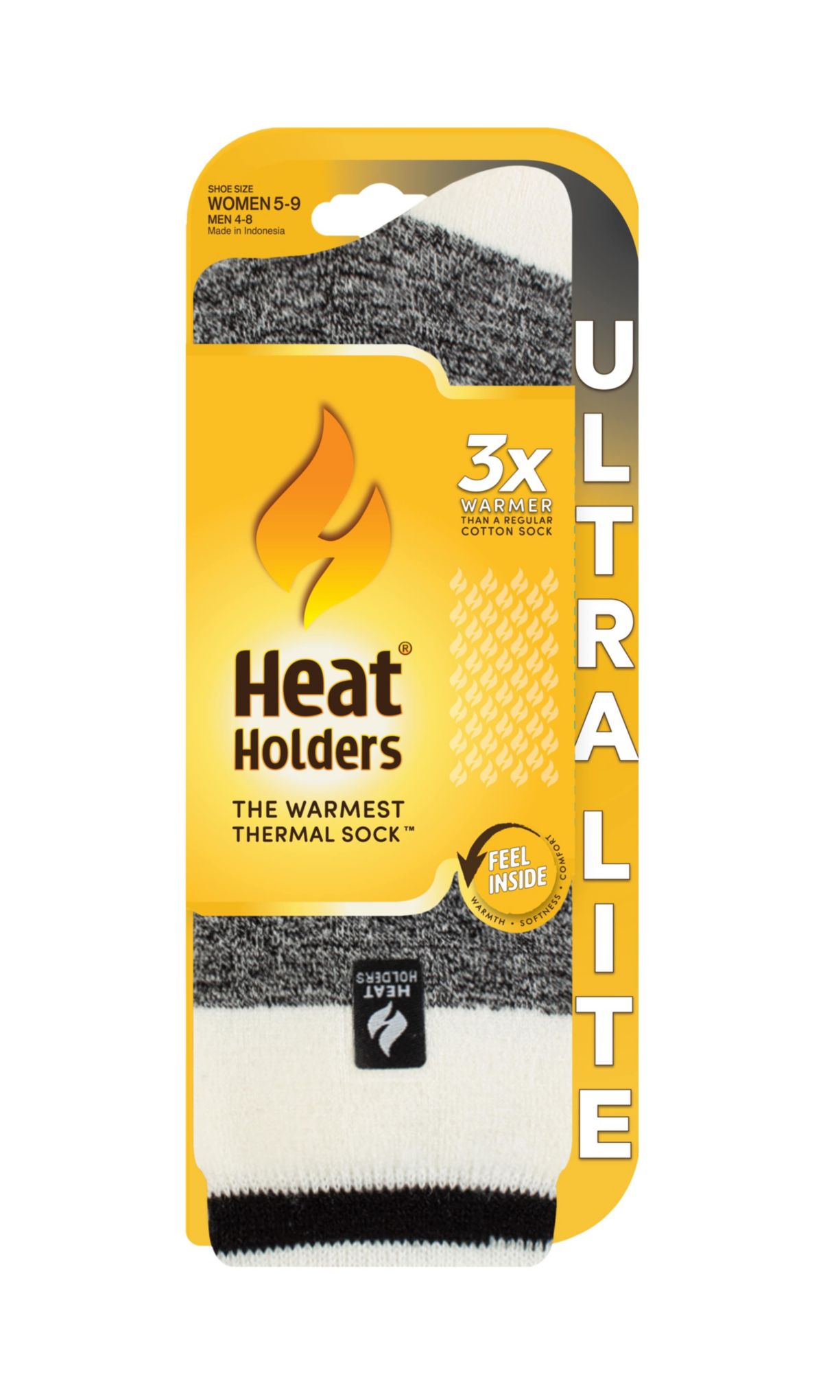 Ultra Lite Lana Cream Block Twist Crew Sock