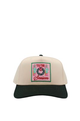 KenzKustomz Women's Tis The Season - Vintage Trucker Hat, Green