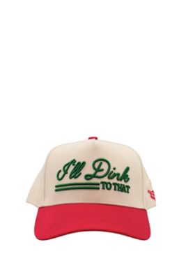 KenzKustomz Women's I'll Dink to That - Hot Pink Vintage Trucker Hat