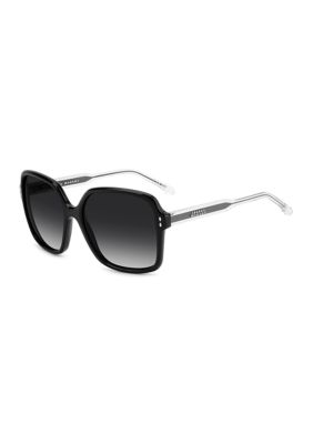 Isabel Marant Women's Square Sunglasses, Black