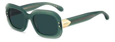 Isabel Marant Women's Green Rectangular frame Sunglasses