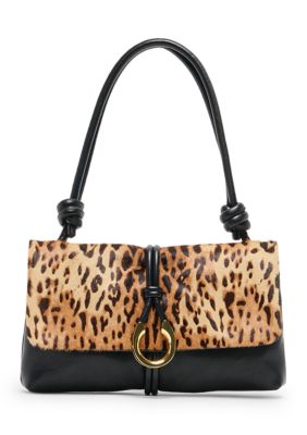 Dolce Vita Haircalf Flap Shoulder Bag