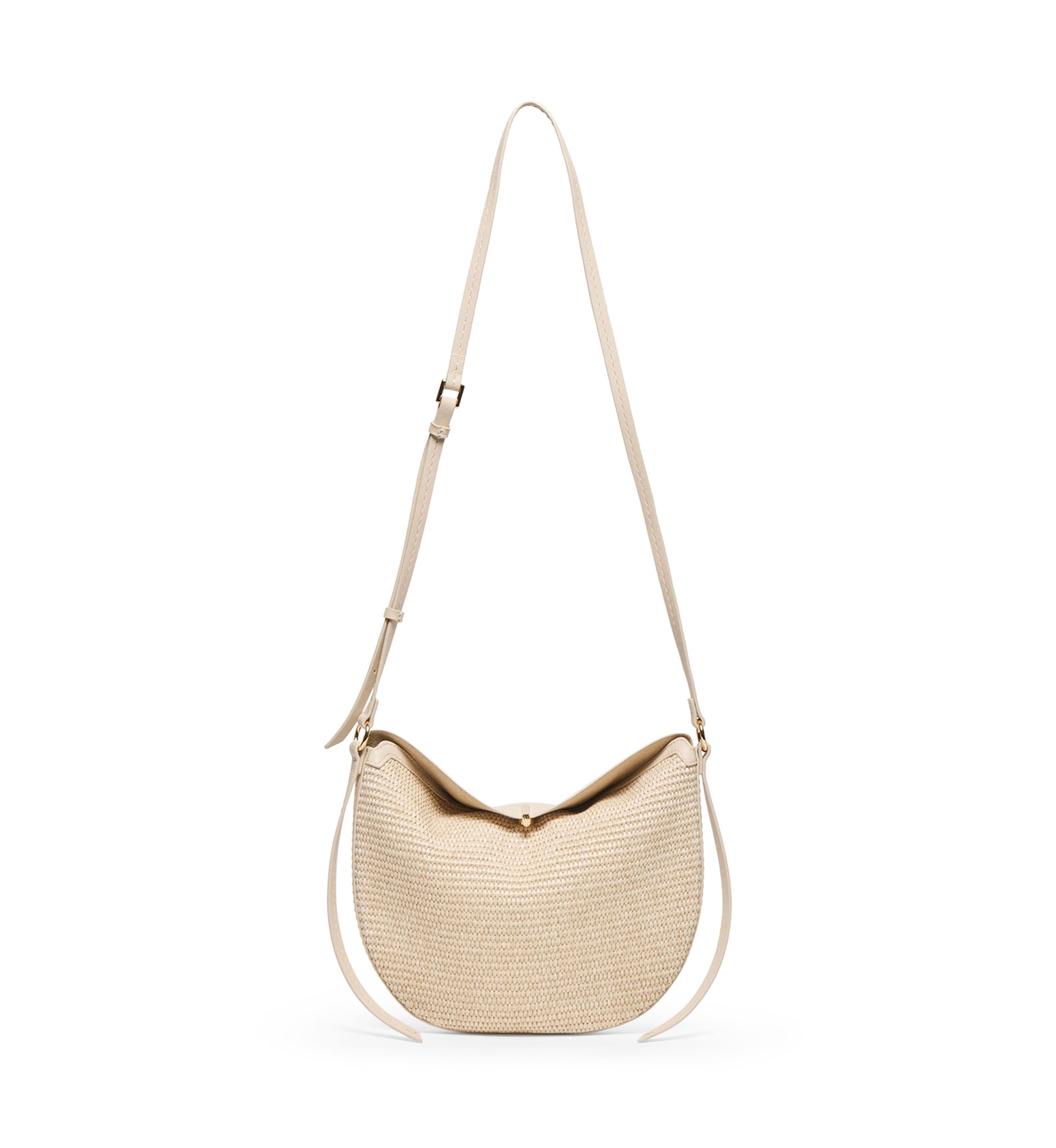 Dolce Vita Raffia Slouchy Foldover Bag | Belk