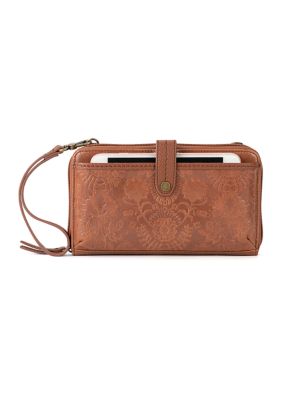 The Sak Silverlake North/South Smartphone Crossbody (Tobacco