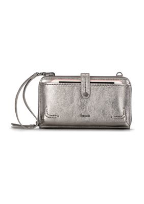 The Sak Iris Large Smartphone Crossbody Bag In Leather in Natural