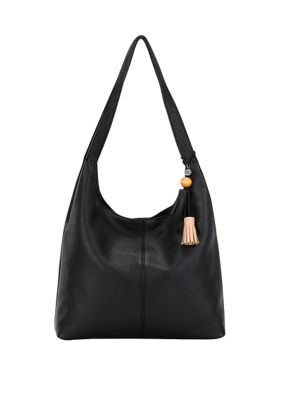 Huntley Leather Hobo Bag