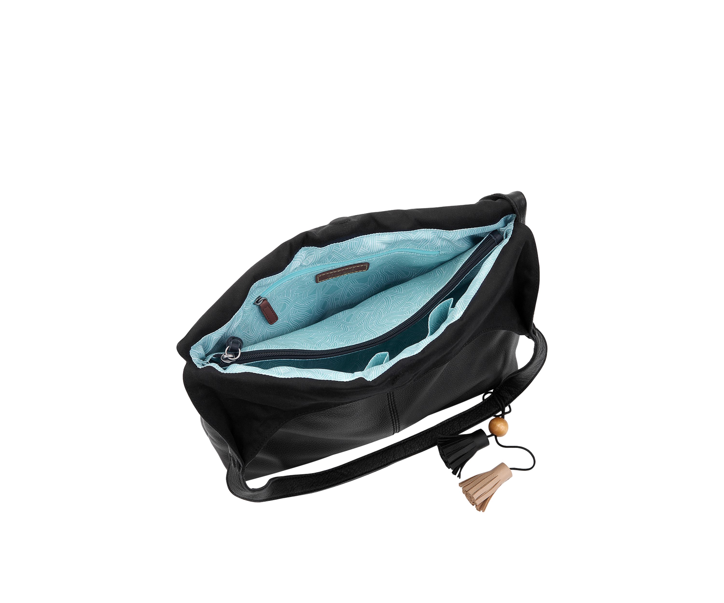 Huntley Leather Hobo Bag
