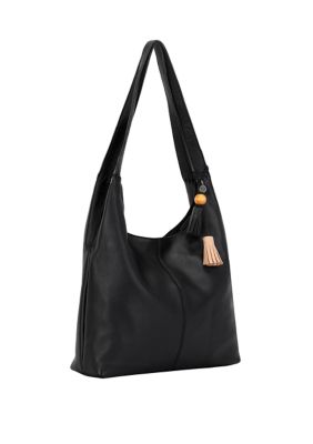 Huntley Leather Hobo Bag