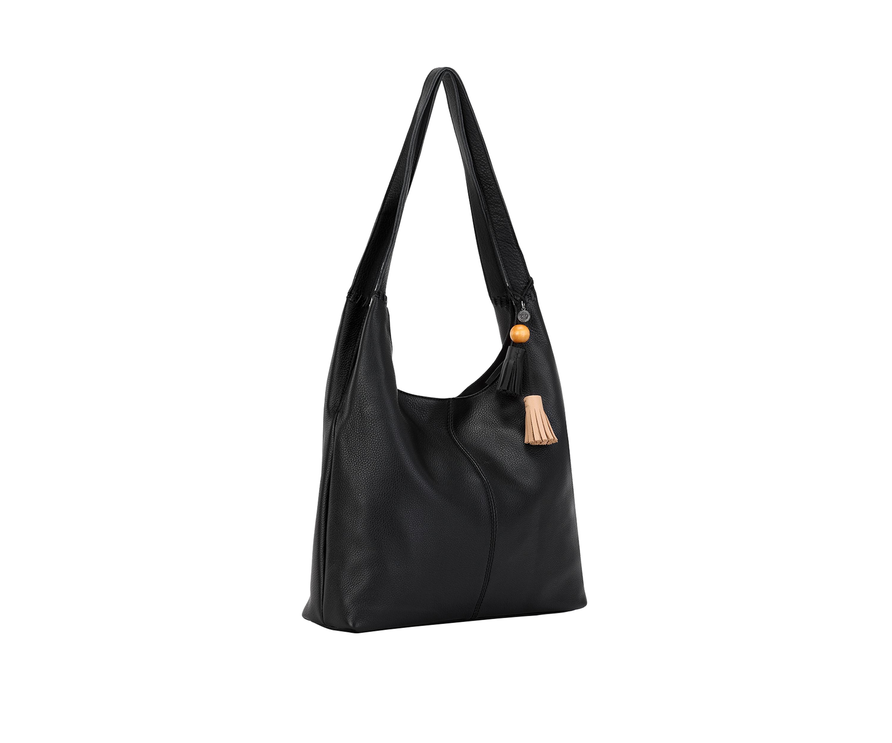 Huntley Leather Hobo Bag