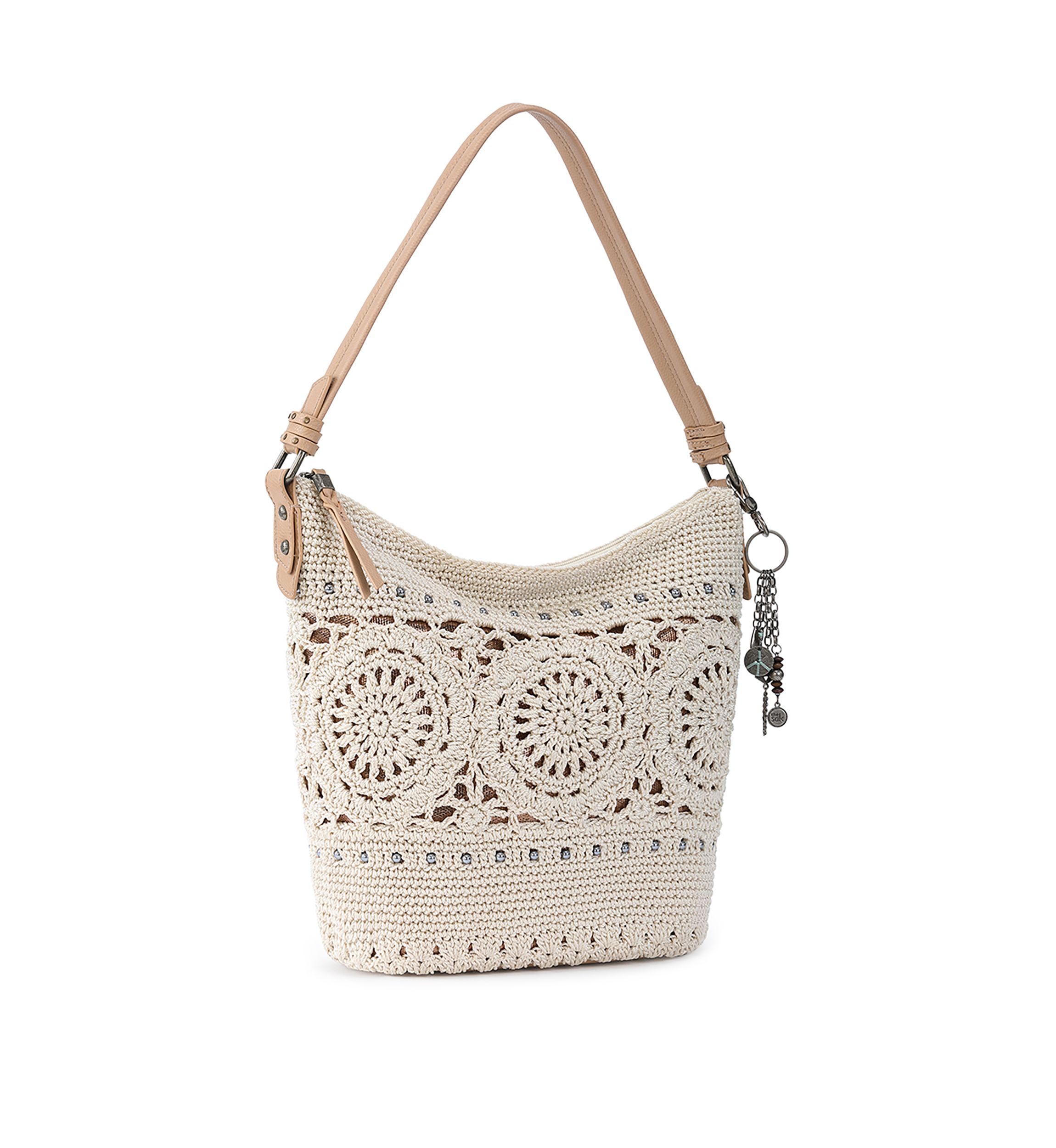 Sequoia Crochet Hobo Bag