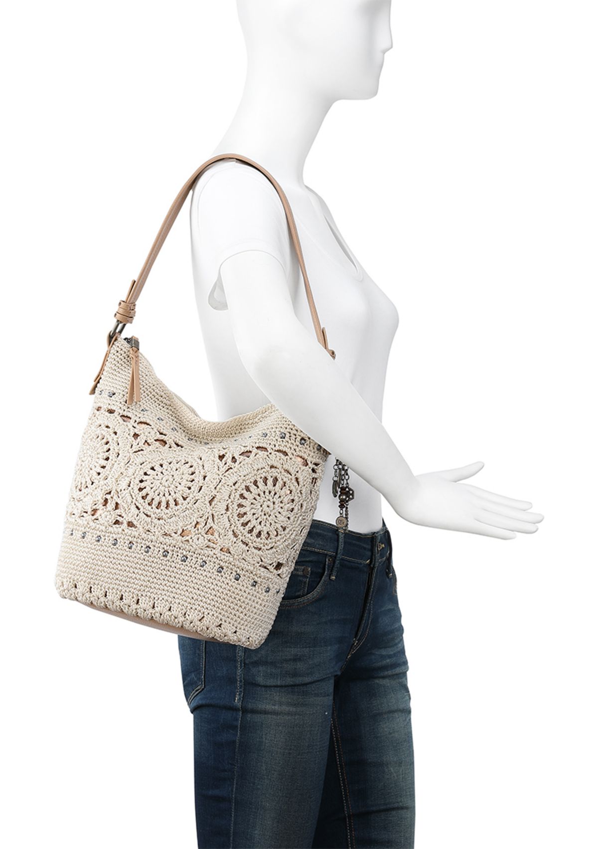 Sequoia Crochet Hobo Bag