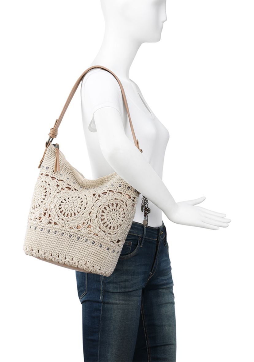 Sequoia Crochet Hobo Bag