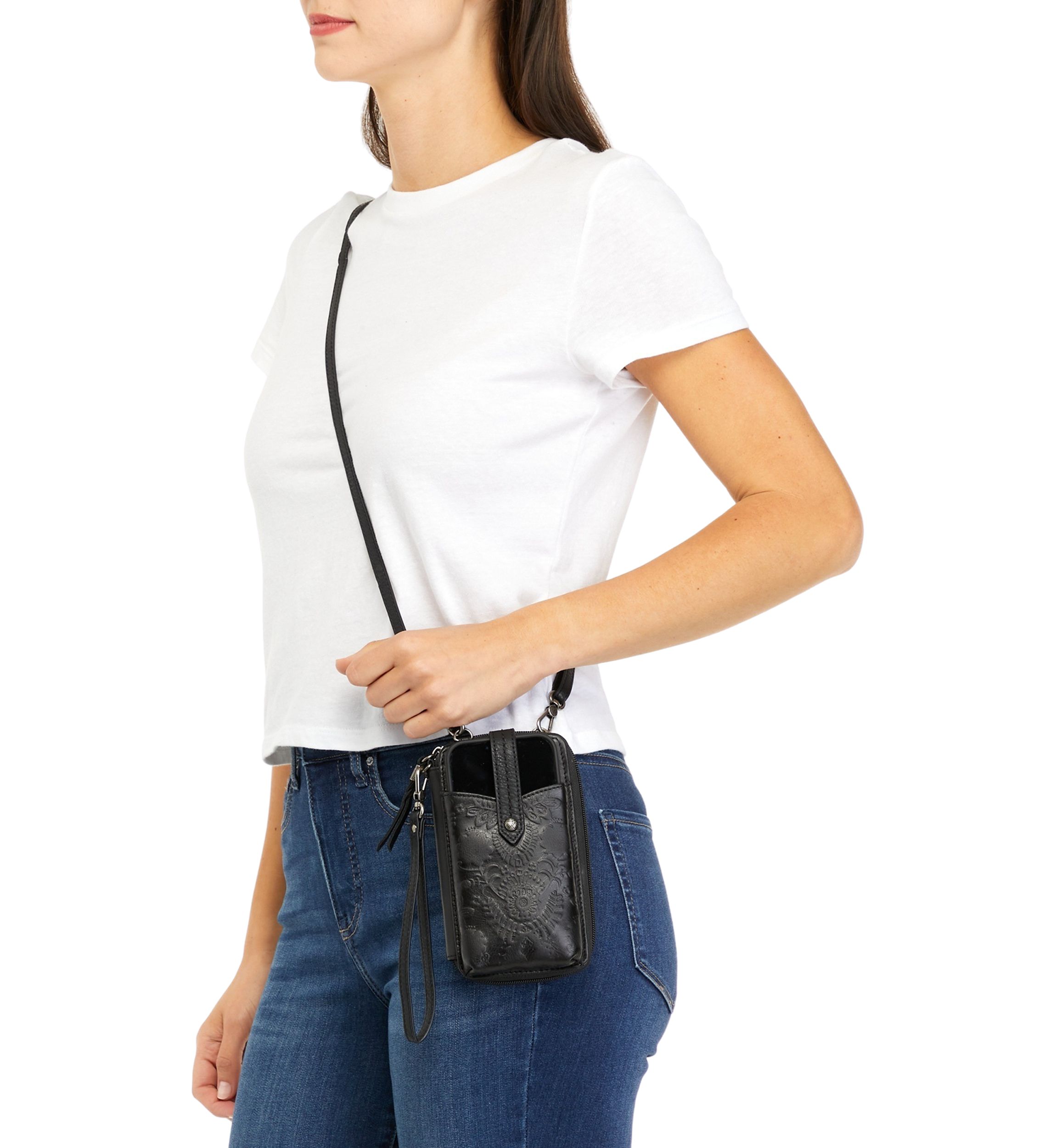 Silverlake North South Smartphone Crossbody