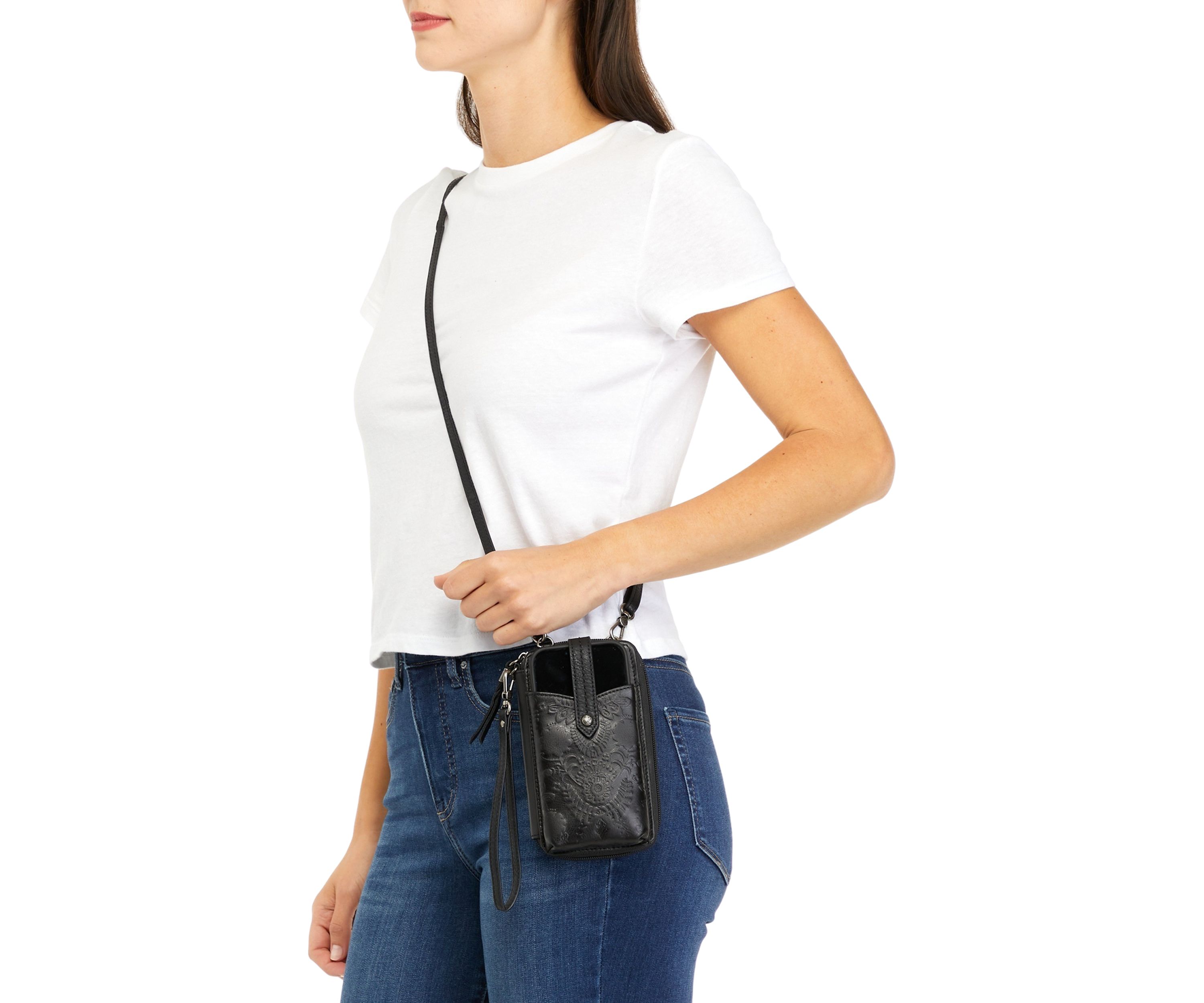 Silverlake North South Smartphone Crossbody