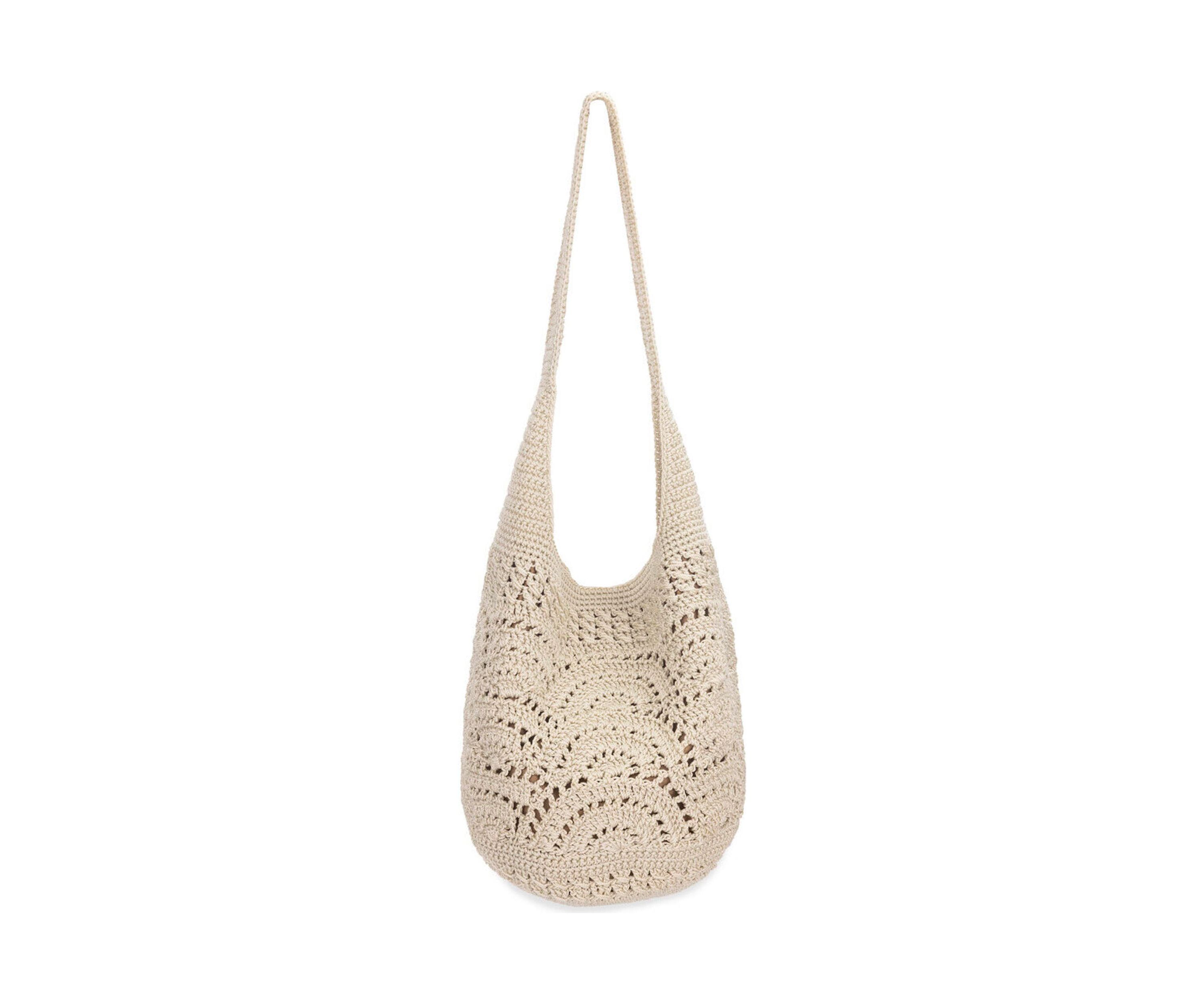Crochet Hobo Bag 