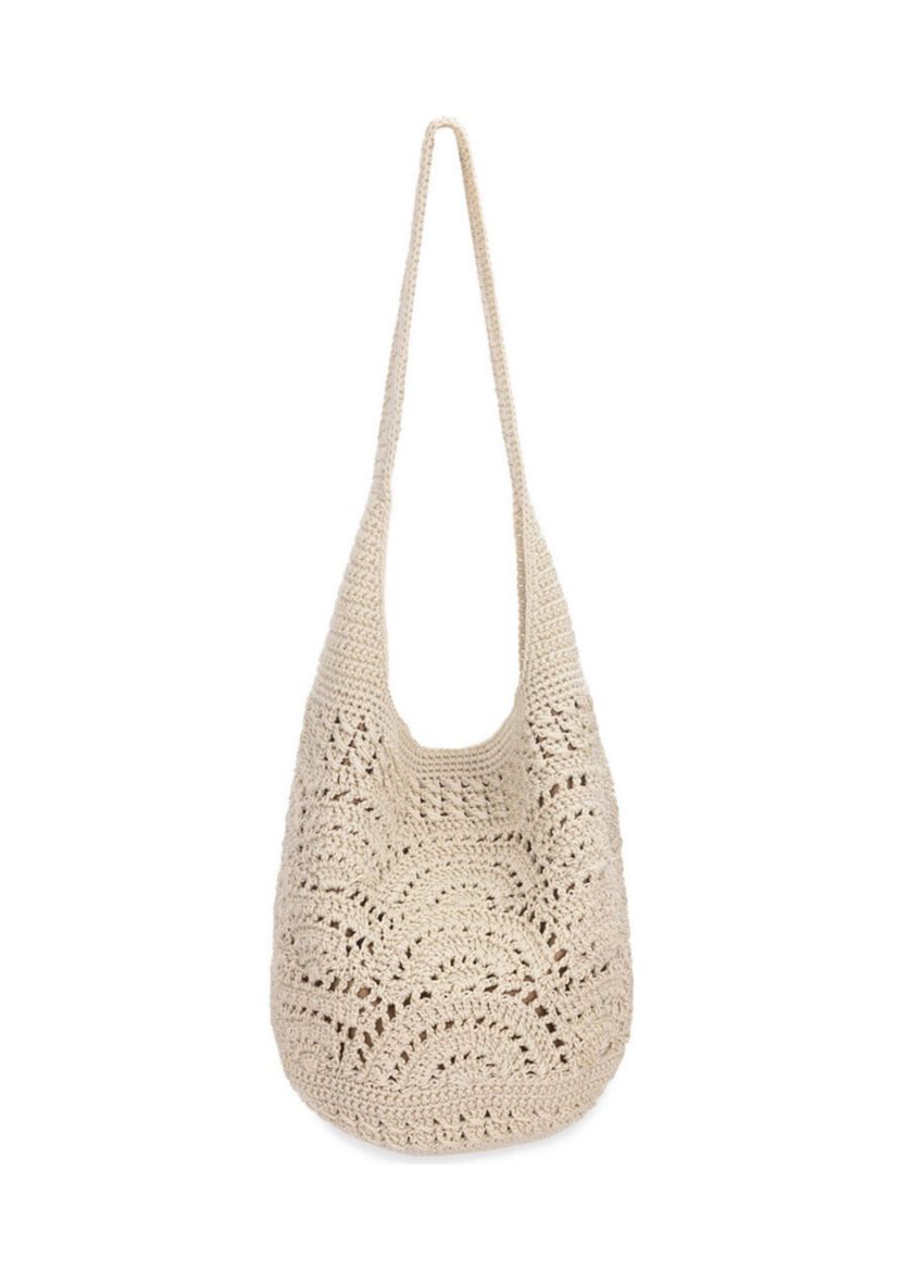 Crochet Hobo Bag 