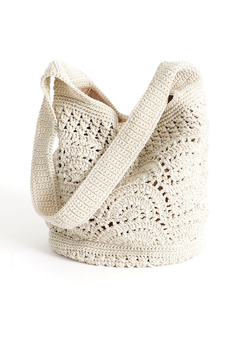 Crochet Hobo Bag 
